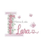 Matriz de Bordado - Nome Lara