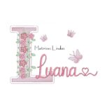 Matriz de Bordado - Nome Luana