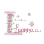 Matriz de Bordado - Nome Luanna