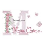 Matriz de Bordado - Nome Maria Clara