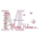 Matriz de Bordado - Nome Maria Helena