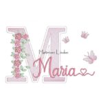 Matriz de Bordado - Nome Maria