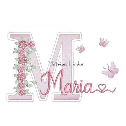 Matriz de Bordado – Nome Maria Matriz de Bordado – Nome Maria