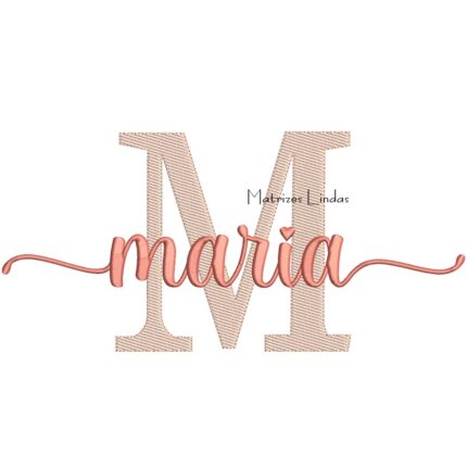 Matriz de Bordado – Nome Maria Matriz de Bordado – Nome Maria