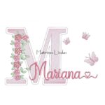 Matriz de Bordado - Nome Mariana