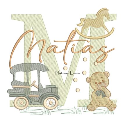Matriz de Bordado – Nome Matias Matriz de Bordado – Nome Matias