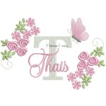matriz de bordado nome Thais para bordar ML