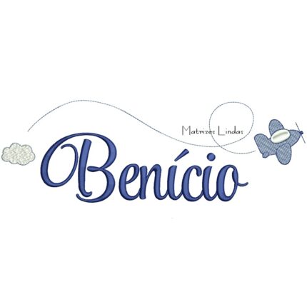 Matriz de Bordado – Nome Benício 06