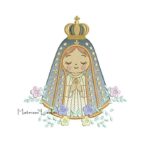 matriz de bordado nossa senhora aparecida ML