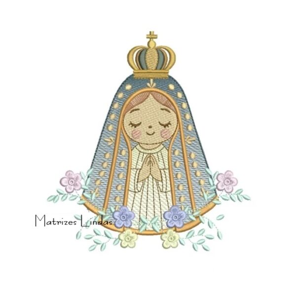 matriz de bordado nossa senhora aparecida ML