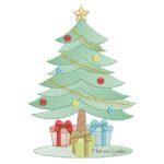 Matriz de Bordado - Árvore de natal
