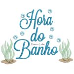 Matriz de Bordado - Hora do Banho 6
