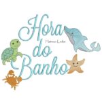 Matriz de Bordado - Hora do Banho 7
