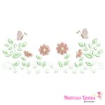 Matriz de Bordado - Jardim Flores