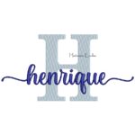 Matriz de Bordado - Nome Henrique Sobreposto