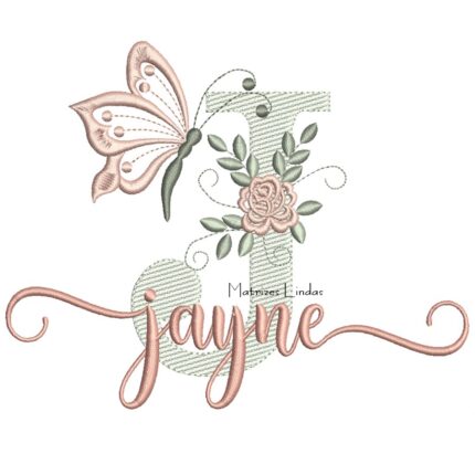 Matriz de Bordado - Nome Jayne