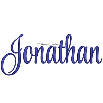 Matriz de Bordado - Nome Jonathan