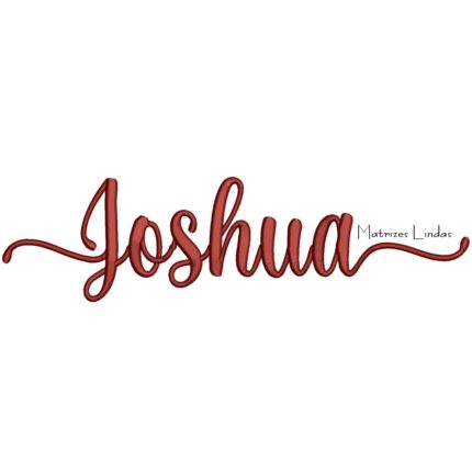 Matriz de Bordado - Nome Joshua