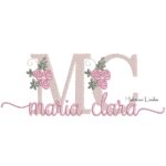 Matriz de Bordado - Nome Maria Clara