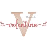Matriz de Bordado - Nome Valentina Sobreposto