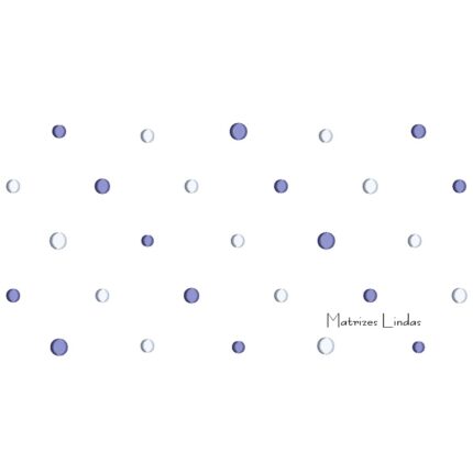 Matriz de Bordado - Poá Bolinha 03