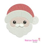 Matriz de Bordado - Rosto Papai Noel
