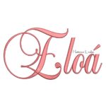 Matriz de Bordado - Nome Eloá Letra Cursiva