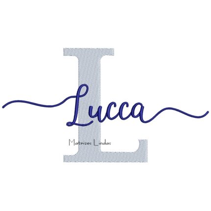 Matriz de Bordado - Nome Lucca Sobreposto