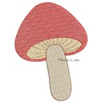 Matriz de Bordado - Cogumelo
