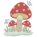 Matriz de Bordado - Cogumelos