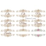 Matriz de Bordado - Coleção Arabesco Entremeio Toalha