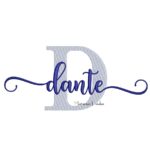 Matriz de Bordado - Nome Dante Sobreposto