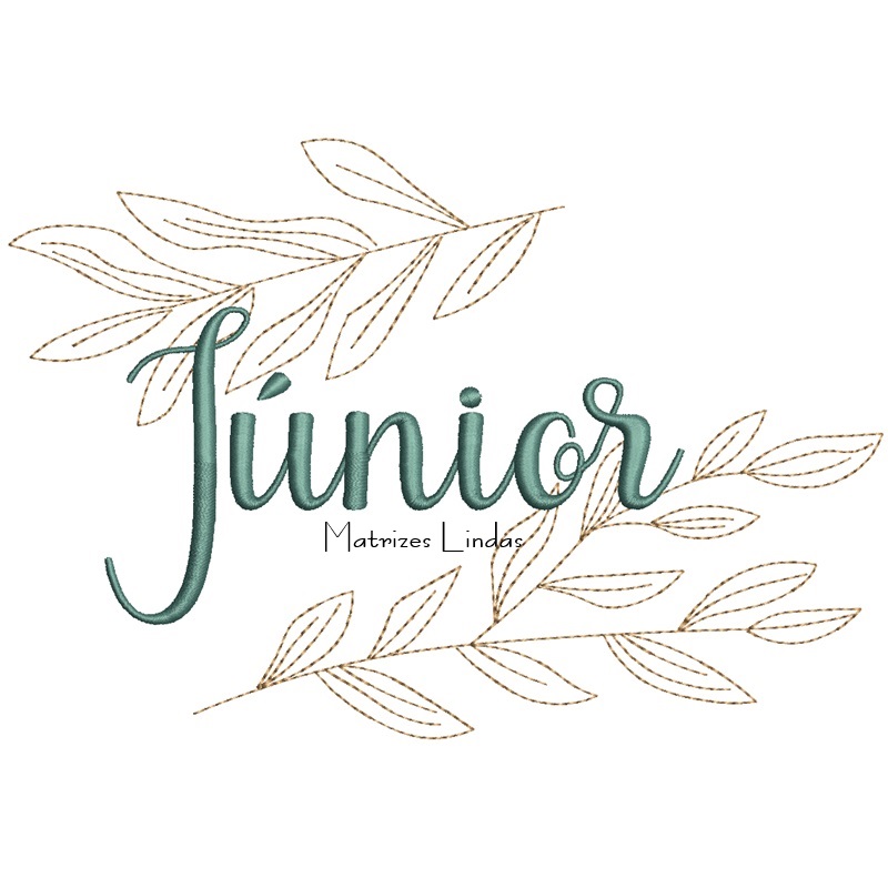 Matriz de Bordado - Nome Júnior Matriz de Bordado - Nome Júnior