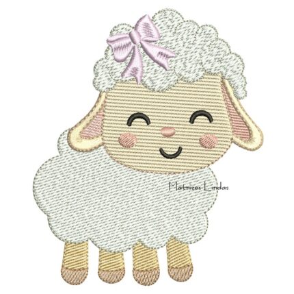Matriz de Bordado - Ovelhinha
