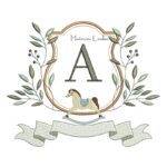 Matriz de Bordado Alfabeto Cavalinho Letra A