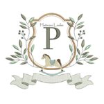 Matriz de Bordado Alfabeto Cavalinho Letra P