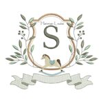 Matriz de Bordado Alfabeto Cavalinho Letra S