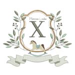Matriz de Bordado Alfabeto Cavalinho Letra X