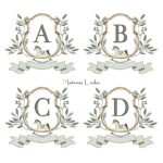 Matriz de Bordado Coleção Alfabeto Moldura Cavalinho