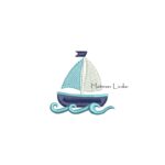 Matriz de Bordado Mini Barquinho