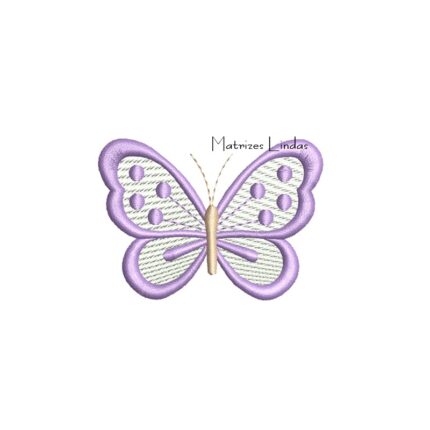 Matriz de Bordado - Mini Borboletinha