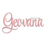 Matriz de Bordado - Nome Geovana Letra Cursiva