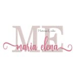 Matriz de Bordado - Nome Maria Elena Sobreposto