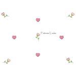 Matriz de Bordado - Poá Flor e Coração
