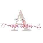 Matriz de Bordado Nome Ana Clara Sobreposto