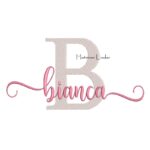 Matriz de Bordado Nome Bianca Sobreposto