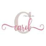 Matriz de Bordado Nome Carol Sobreposto