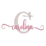 Matriz de Bordado Nome Carolina Sobreposto