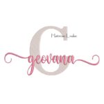 Matriz de Bordado Nome Geovana Sobreposto