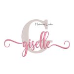 Matriz de Bordado Nome Giselle Sobreposto